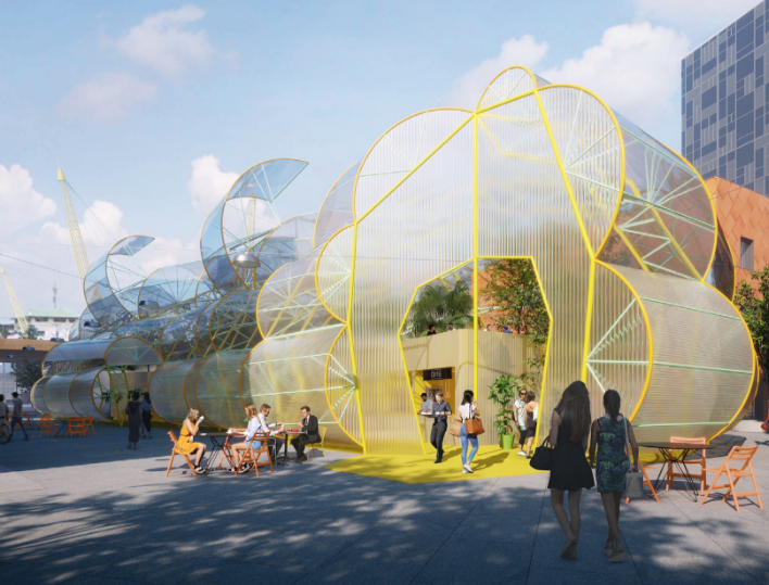 Ravensbourne’s newest neighbour launches stylish food hall